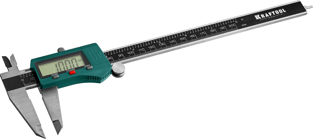 KRAFTOOL  200 мм, высокоточный, металлический электронный штангенциркуль (34460-200) 34460-200
