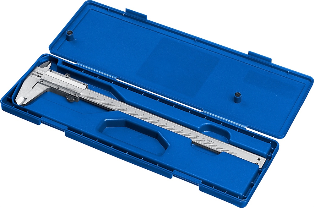 ЗУБР  ШЦ-1-200, 200 мм, стальной штангенциркуль, Профессионал (34514-200) 34514-200