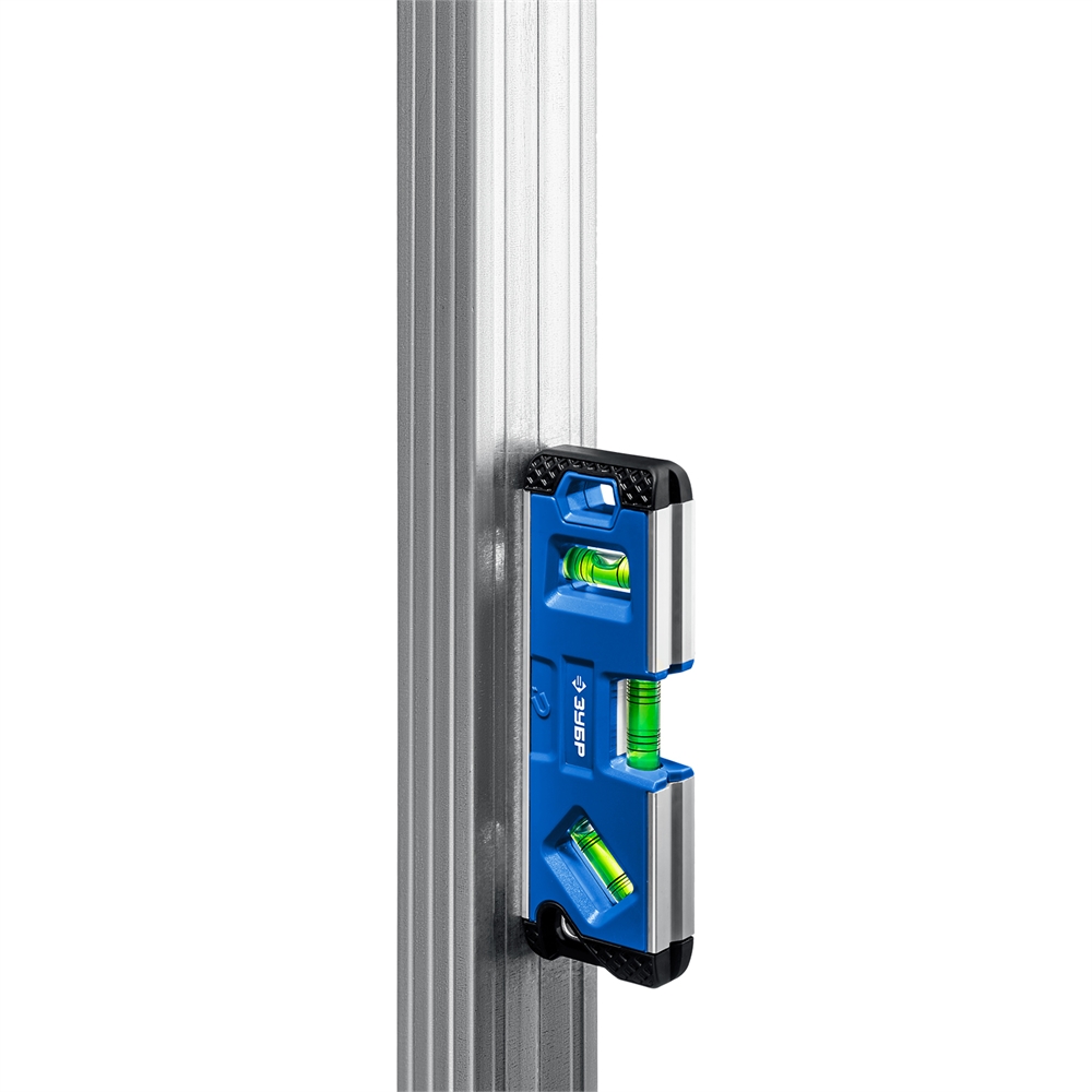 ЗУБР  КОМПАКТ 3М, 150 мм, Т-образный усиленный профиль, магнитный компактный уровень, Профессионал (34552) 34552