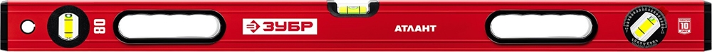 ЗУБР  АТЛАНТ, 800 мм, уровень с усиленным профилем (34585-080) 34585-080_z01