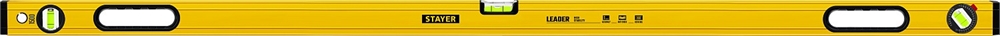 STAYER  LEADER, 1500 мм, усиленный профиль, уровень с поворотным глазком (3466-150) 3466-150_z01