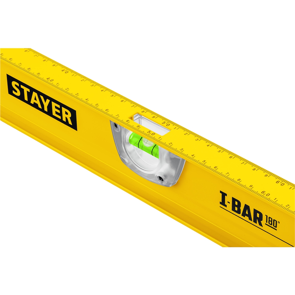 STAYER  I-Bar 180˚, 600 мм, двутавровый, уровень с поворотным глазком (3470-060) 3470-060_z02