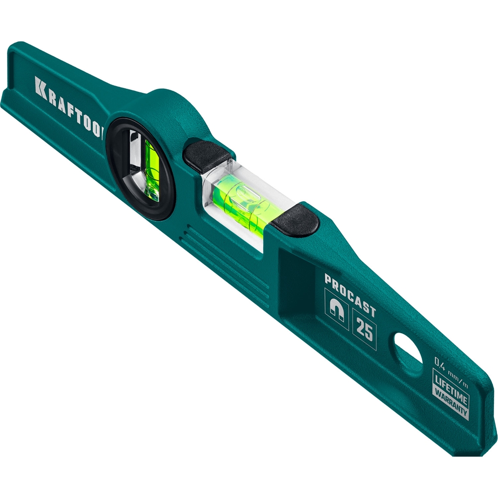 KRAFTOOL  PROCAST, 250 мм, литой уровень (34717-025) 34717-025