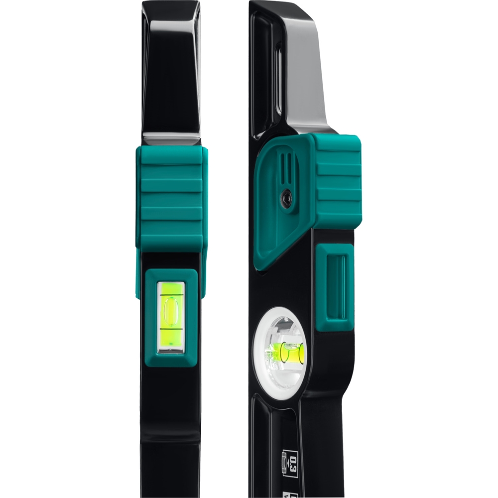 KRAFTOOL  A-RATE CONTROL Shark, 600 мм, с инновационным зеркальным глазком, литой уровень (34920-60) 34920-60