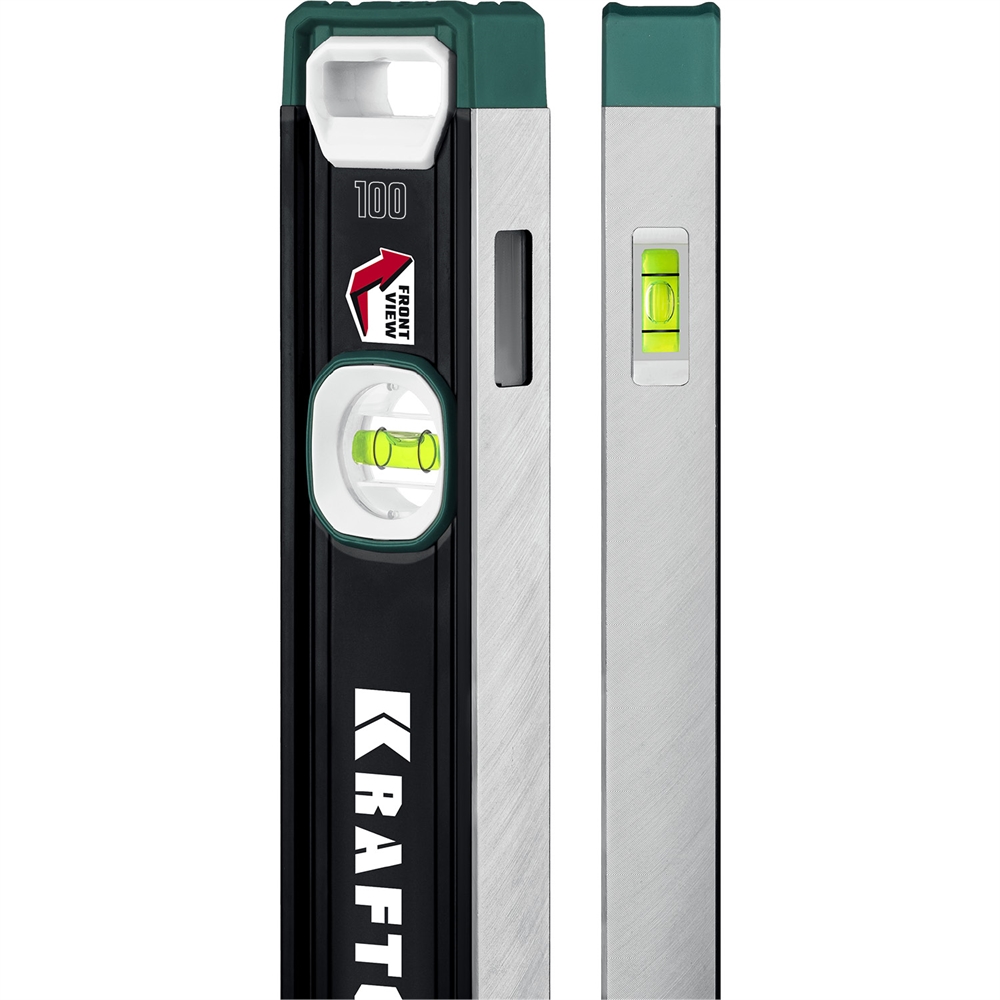 KRAFTOOL  A-RATE CONTROL, 1000 мм, точность 0.3 мм/м, с инновационным зеркальным глазком, сверхпрочный уровень (34986-100) 34986-100