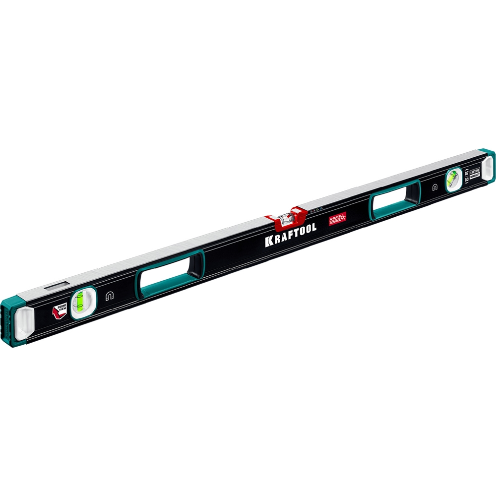 KRAFTOOL  A-RATE CONTROL, 2000 мм, точность 0.3 мм/м, с зеркальным глазком, сверхпрочный магнитный уровень (34988-200) 34988-200