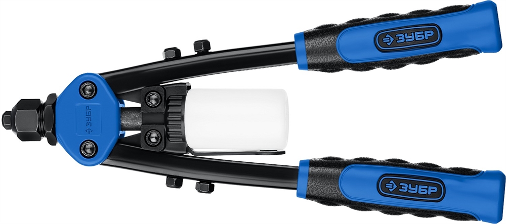 ЗУБР  МХ500, 2.4 - 4.8 мм, 290 мм, компактный двуручный заклепочник, Профессионал (31032) 31032_z01