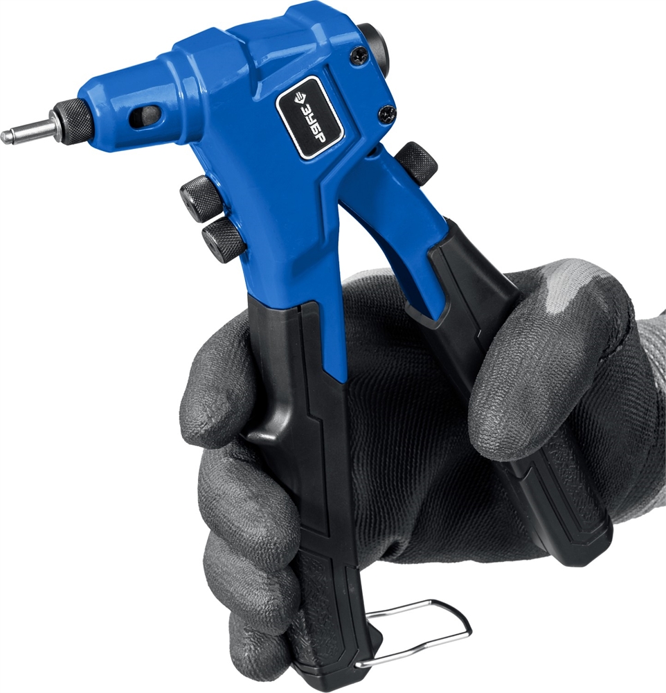 ЗУБР  П-300, 2.4 - 4.8 мм, 195 мм, компактный литой заклепочник, Профессионал (311933) 311933