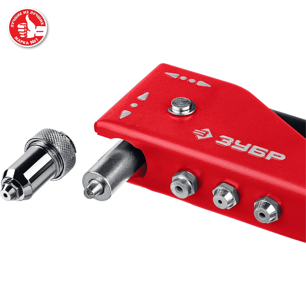 ЗУБР  M-180, 90 - 180°, 2.4 - 4.8 мм, 270 мм, переставной заклёпочник (31199) 31199_z01