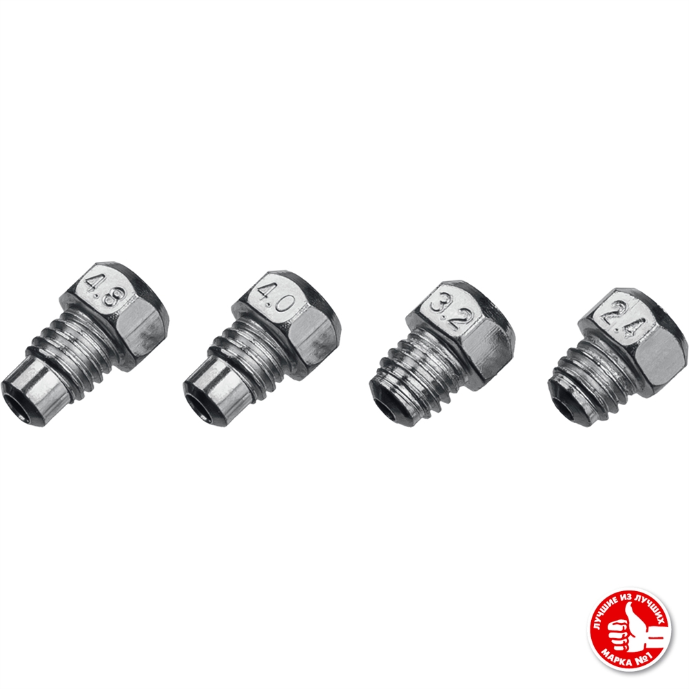ЗУБР  НВ-48, 2.4 - 4.8 мм, насадка-заклепочник на шуруповерт, Профессионал (31220) 31220