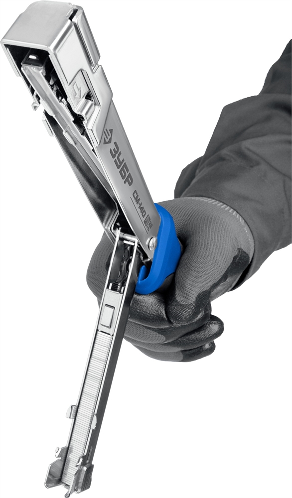 ЗУБР  СМ-140, тип 140 (G/11/57) 20GA (6 - 10 мм), высокоскоростной стальной cкобозабиватель (31542) 31542