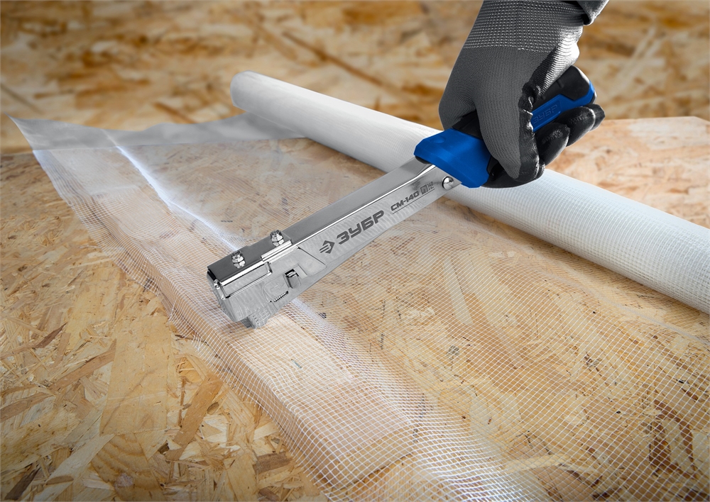 ЗУБР  СМ-140, тип 140 (G/11/57) 20GA (6 - 10 мм), высокоскоростной стальной cкобозабиватель (31542) 31542