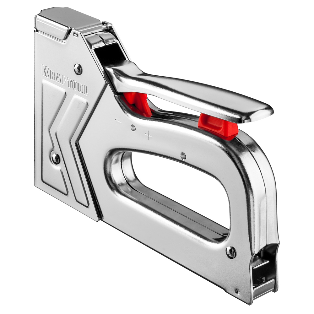 KRAFTOOL  HARD-53, тип 53 (A/10/JT21) 23GA (6 - 16 мм)/300/500, стальной рессорный степлер (3180) 3180