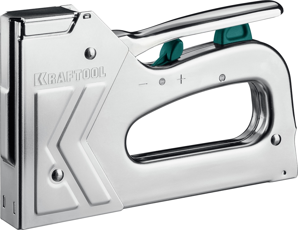 KRAFTOOL  HARD-140, тип 140 (G/11/57) 20GA (6 - 16 мм)/300/500, стальной рессорный степлер (3185) 3185