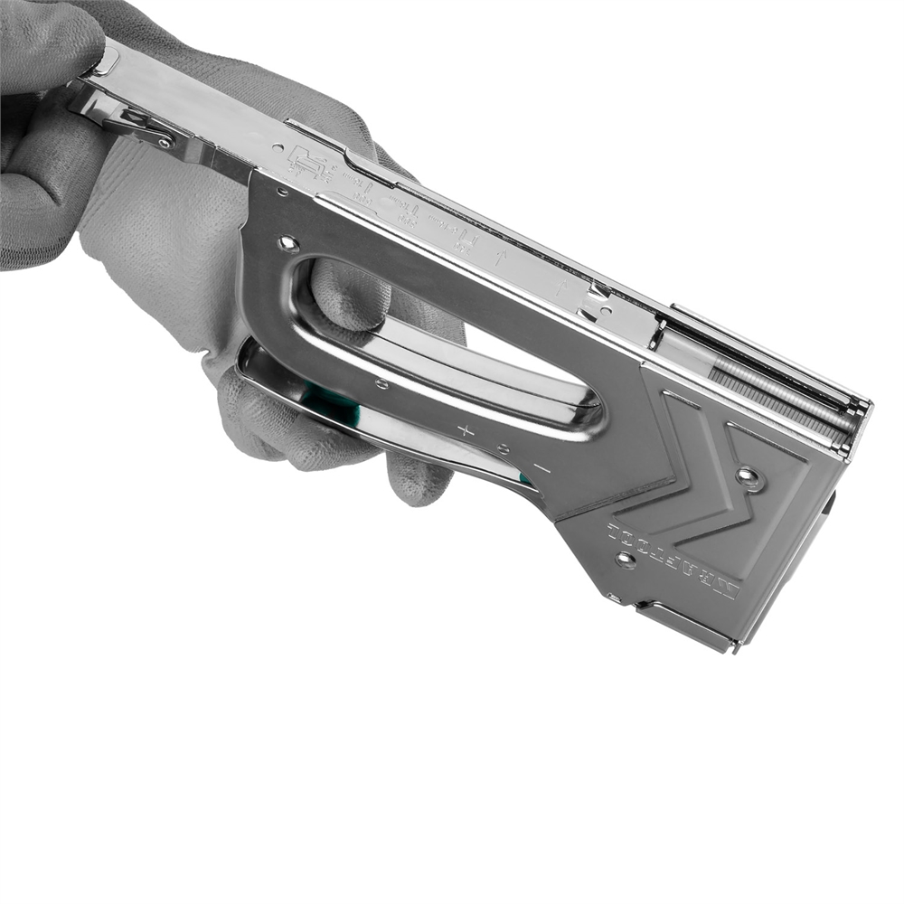 KRAFTOOL  HARD-140, тип 140 (G/11/57) 20GA (6 - 16 мм)/300/500, стальной рессорный степлер (3185) 3185