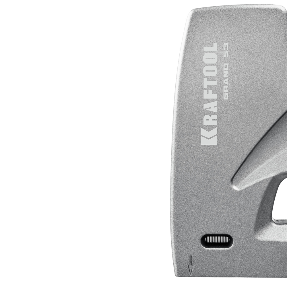 KRAFTOOL  GRAND-53, тип 53 (A/10/JT21) 23GA (6 - 16 мм)/13/300, алюминиевый рессорный степлер (3193) 3193