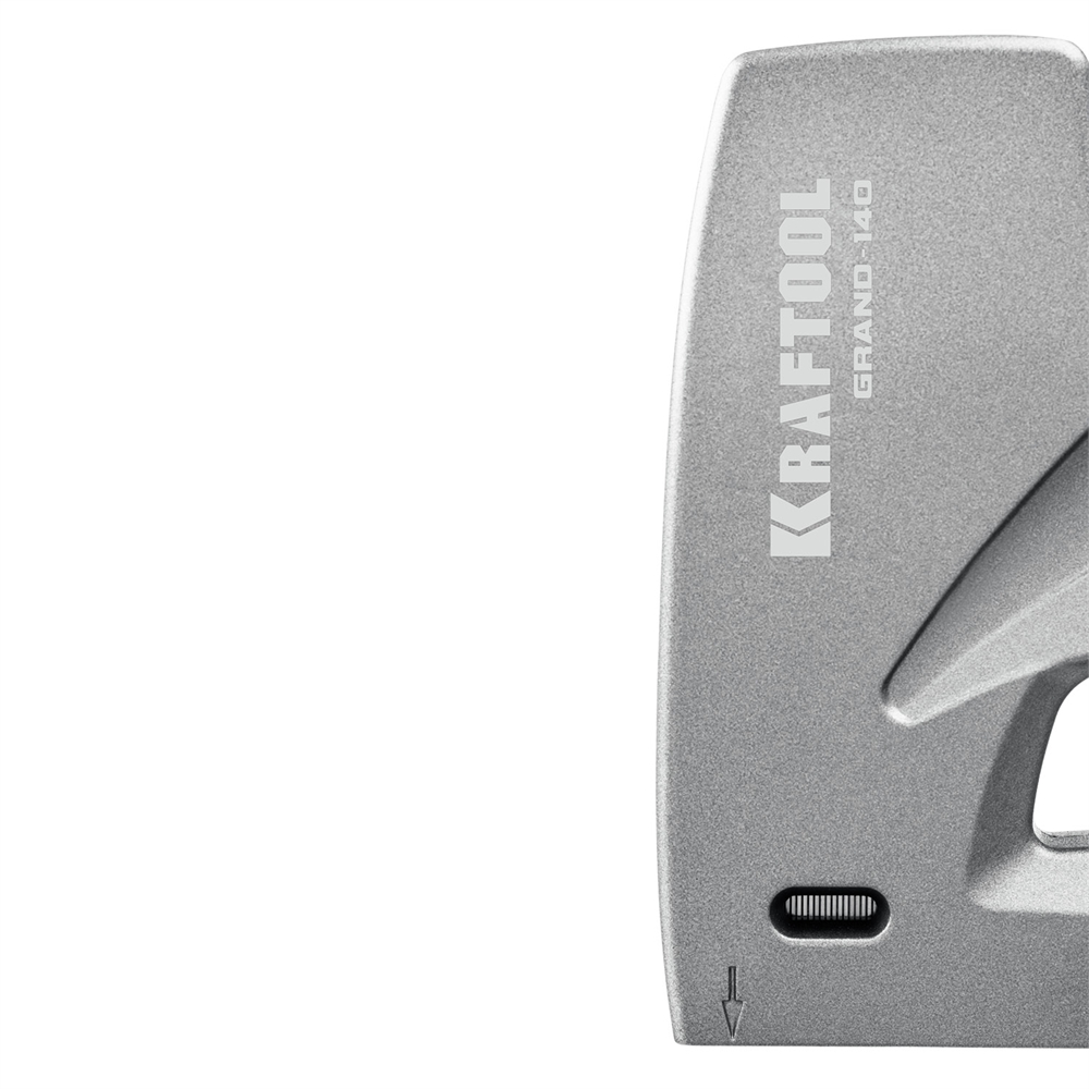 KRAFTOOL  GRAND-140, тип 140 (G/11/57) 20GA (6 - 14 мм)/300 (16), алюминиевый рессорный степлер (3194) 3194