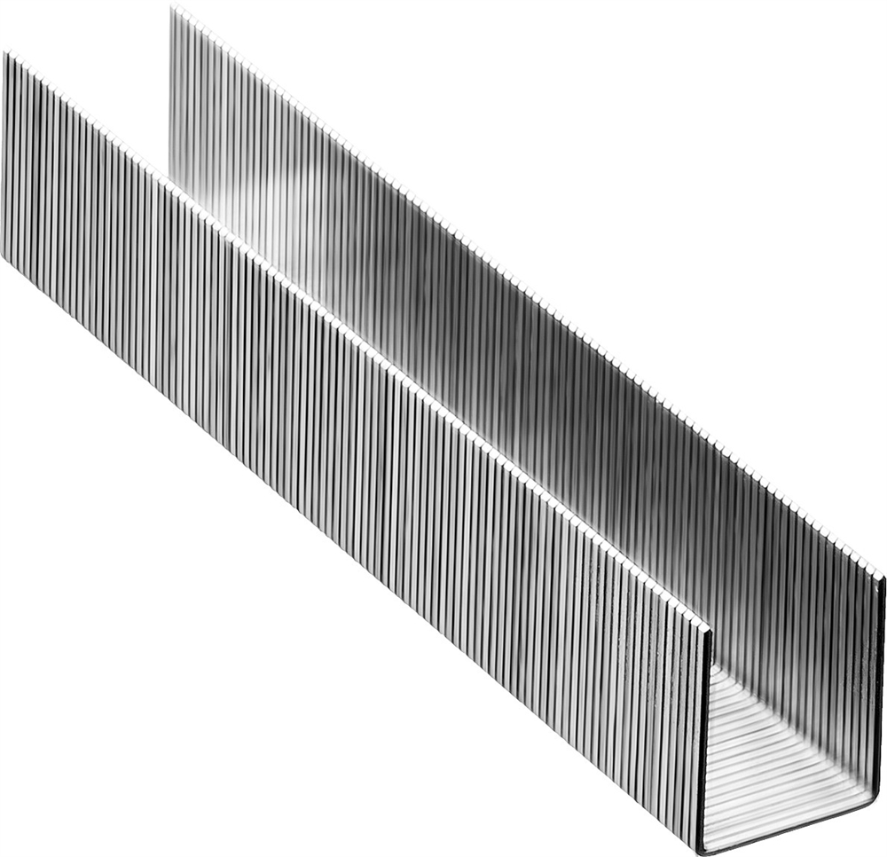 ЗУБР  тип 53 (A/10/JT21) 14 мм, 1000 шт, калибр 23GA, скобы для степлера (31625-14) 31625-14