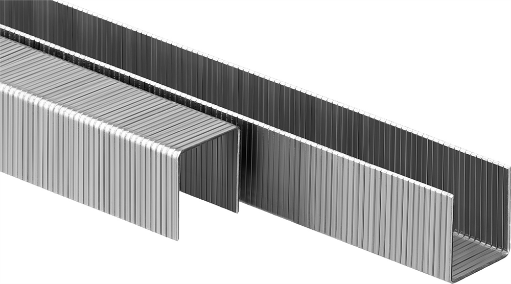 ЗУБР  тип 21GA (80/Pr A/Senco AT) 12 мм, 5000 шт, скобы для степлера, Профессионал (31880-12) 31880-12