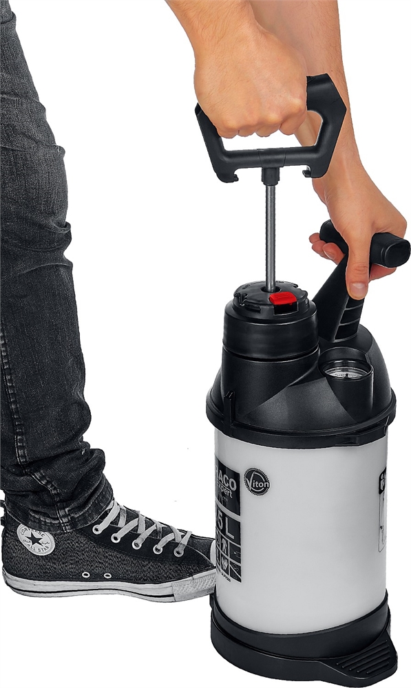 RACO  Pro 500, для работы с агрессивными химикатами, 5 л, опрыскиватель (4240-54/500) 4240-54/500