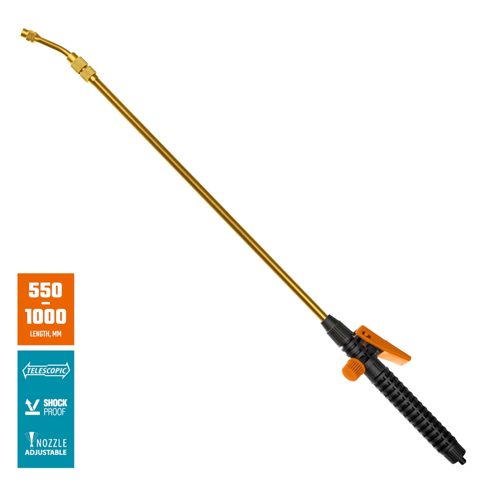 GRINDA  PE-1000, общая длина 1000 мм, латунный корпус, телескопический удлинитель, PROLine (8-4251-S) 8-4251-S_z02