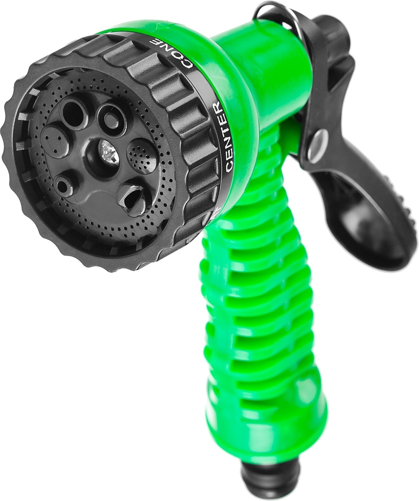 РОСТОК  НП-34, 3/4″, фурнитура, пистолет с 7 режимами, поливочный набор (427369) 427369