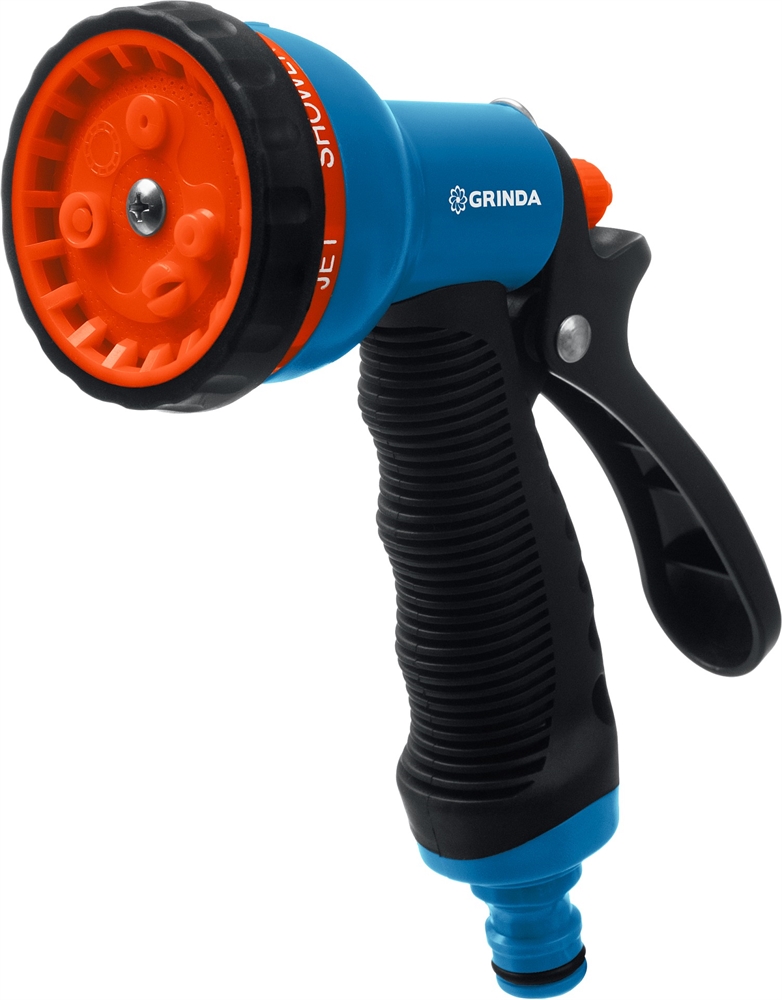 GRINDA  спиральный шланг 3/8″ x 15 м, пистолет-распылитель, адаптеры, поливочный набор, PROLine (428495) 428495