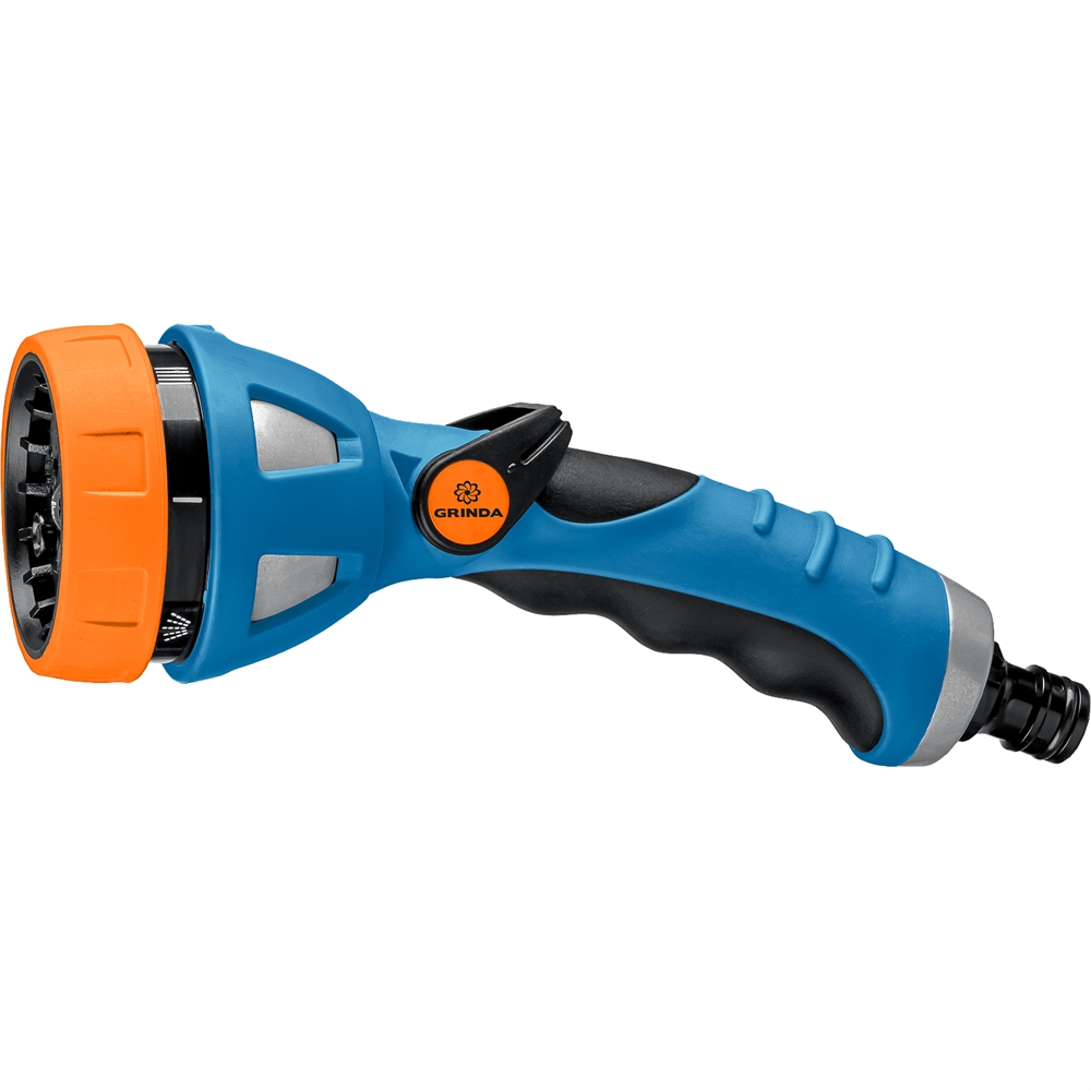 GRINDA  XM-7, 7 режимов, металлический с TPR, поливочный пистолет, PROLine (429150) 429150