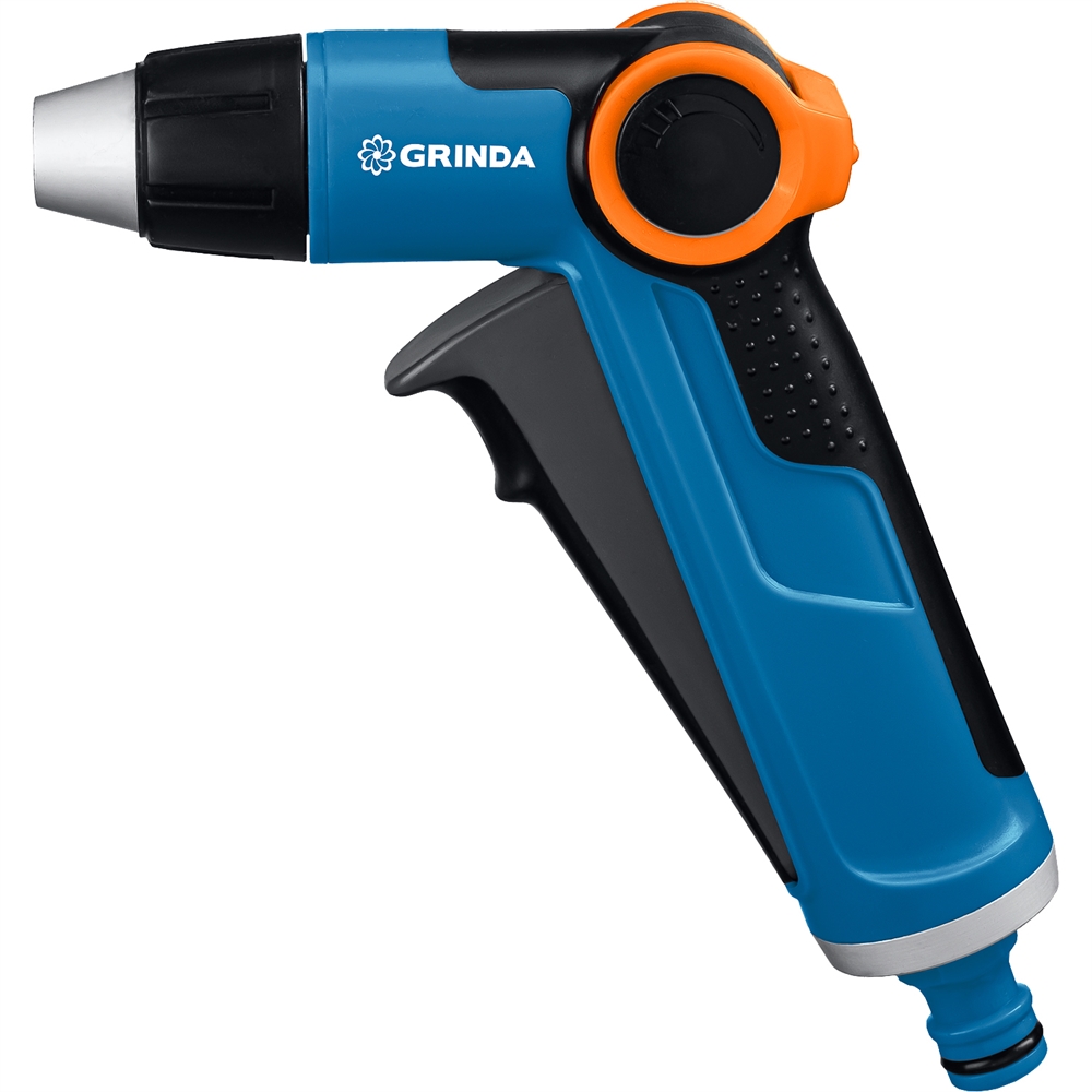 GRINDA  X-R, с регулятором напора, плавная регулировка, курок спереди, двухкомпонентный, поливочный пистолет, PROLine (8-427113) 8-427113_z02