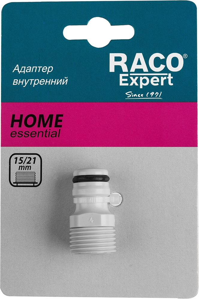 RACO  ORIGINAL, 1/2″, с внешней резьбой, из ABS пластика, штуцерный адаптер (4250-55217C) 4250-55217C