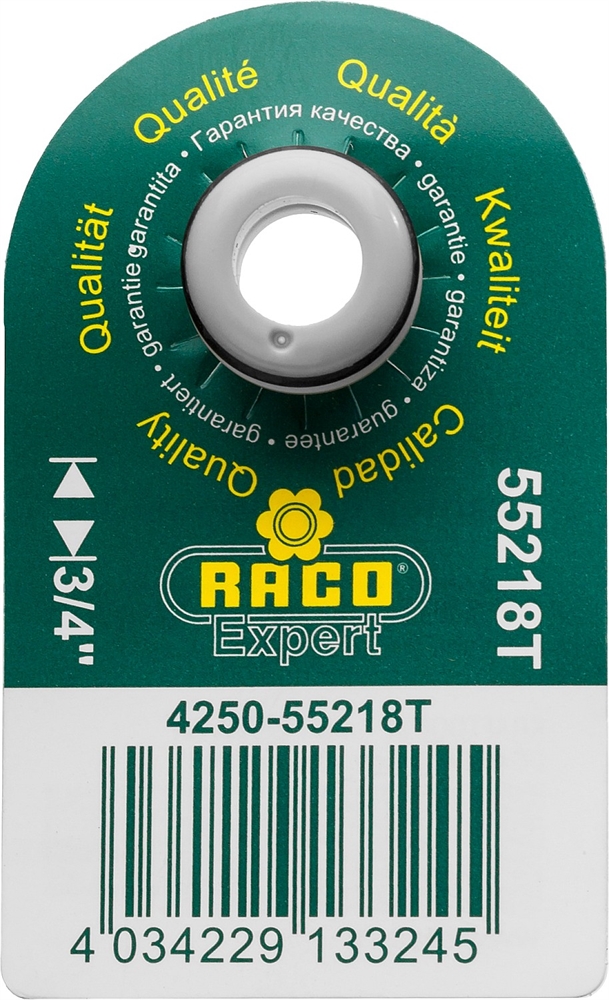 RACO  ORIGINAL, 3/4″, с внешней резьбой, из ABS пластика, штуцерный адаптер (4250-55218T) 4250-55218T