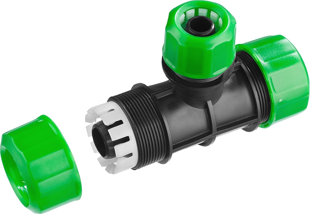 РОСТОК  RW-X2, 1/2″ х 3/4″ х 3/4″, пластик ABS, цанговый тройник (426371) 426371