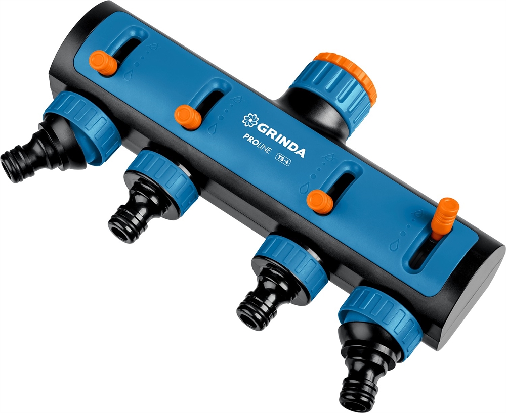 GRINDA  TS-4, 3/4″ - 1″, четырехканальный, с внутренней резьбой, поливочные распределители, PROLine (8-426313) 8-426313_z02