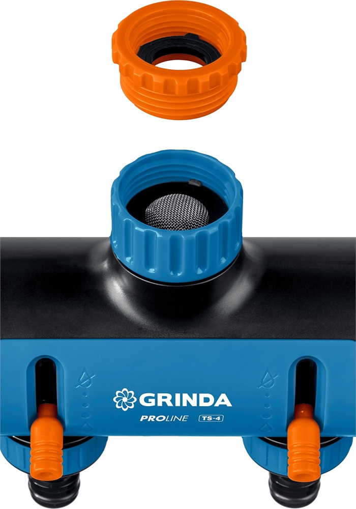 GRINDA  TS-4, 3/4″ - 1″, четырехканальный, с внутренней резьбой, поливочные распределители, PROLine (8-426313) 8-426313_z02