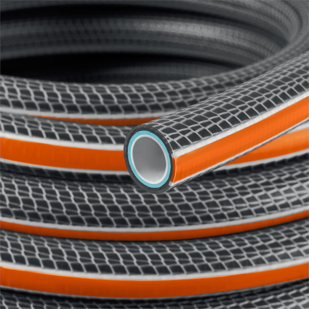 GRINDA  ULTRA 6, 3/4″, 50 м, 25 атм, шестислойный, двойное армирование, поливочный шланг, PROLine (429009-3/4-50) 429009-3/4-50