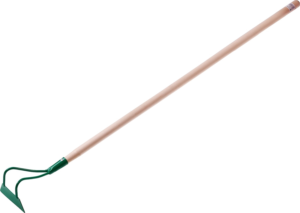 РОСТОК  170 х 45 х 1380 мм, трапециевидный профиль, нержавеющая сталь, деревянный черенок высш. сорт, мотыга (421571) 421571