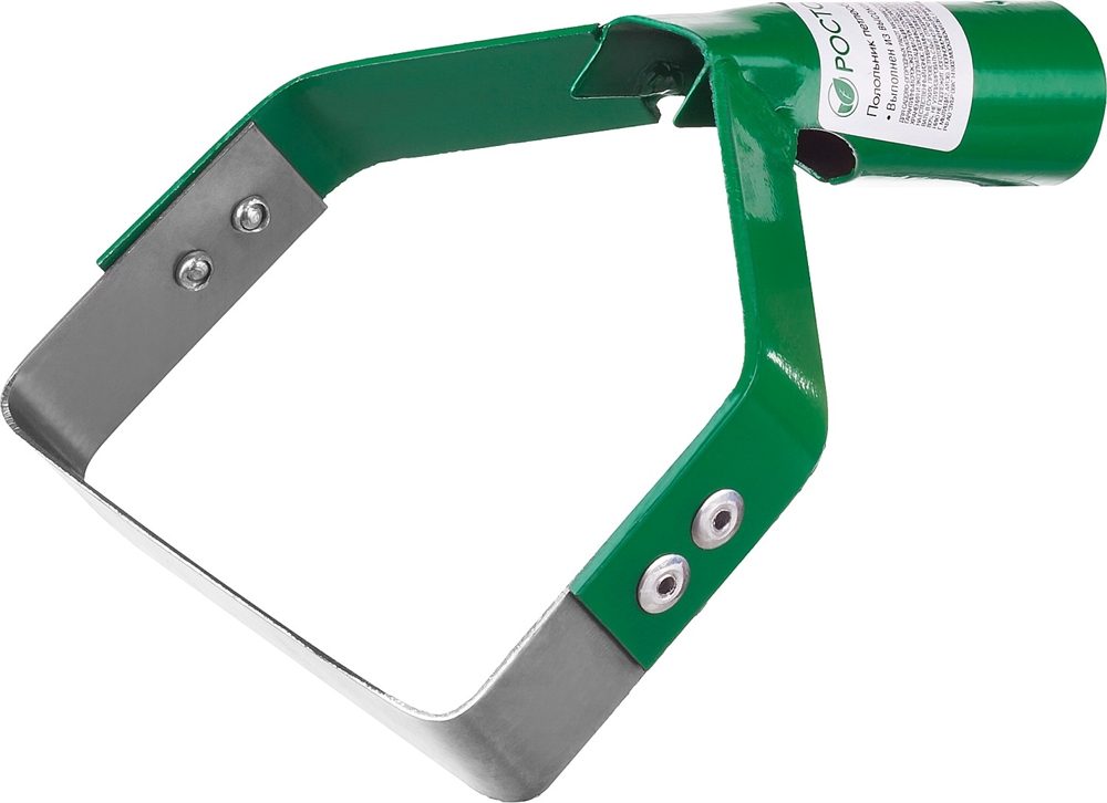 РОСТОК  115 х 24 мм, нержавеющая сталь, без черенка, петлеобразный полольник (421583) 421583