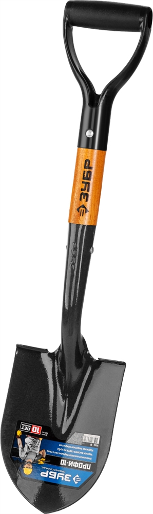 ЗУБР  Профи-10, 210 х 150 х 660 мм, полотно 1.7 мм закалено, черенок из дуба высш. сорта с рукояткой, автомобильная лопата, Профессионал (39355) 39355_z02