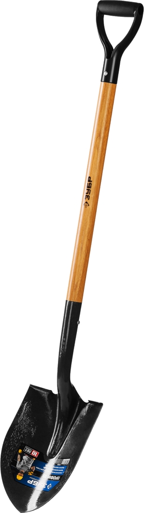 ЗУБР  Профи-10 290 х 210 х 1200 мм, полотно 1.7мм закалено, черенок из дуба высш. сорта с рукояткой, тип ЛСГ, штыковая лопата, Профессионал (4-39530) 4-39530_z02