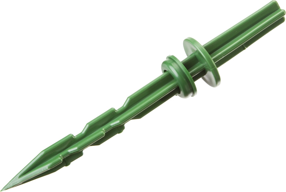 GRINDA  200 мм, зеленые, полипропилен, 10 шт, садовые колышки (422319) 422319
