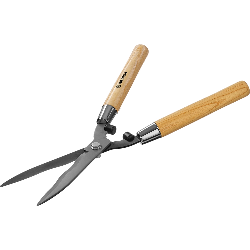 GRINDA  WH500, длина 500 мм, закаленные лезвия, рукоятки из дерева высшего сорта, кусторез (40252) 40252_z02