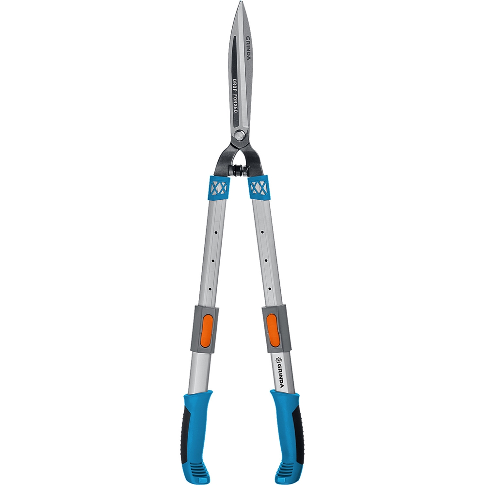 GRINDA  FH-800T, длина 630 - 800 мм, кованые лезвия, телескопический, алюминиевые рукоятки, кусторез, PROLine (423790) 423790