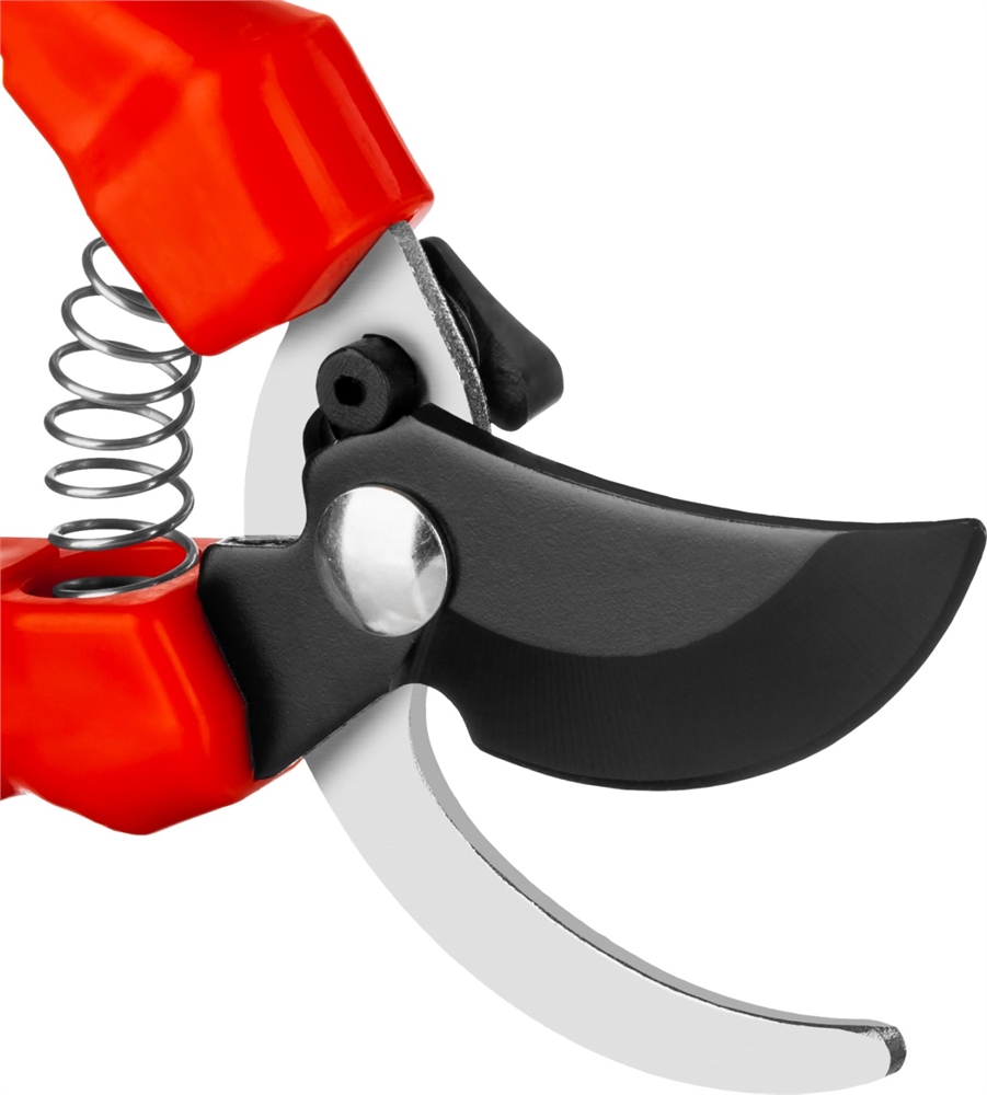 GRINDA  G-33, 200 мм, закаленные лезвия, тефлоновое покрытие, пластиковые рукоятки, плоскостной секатор (40211) 40211_z02