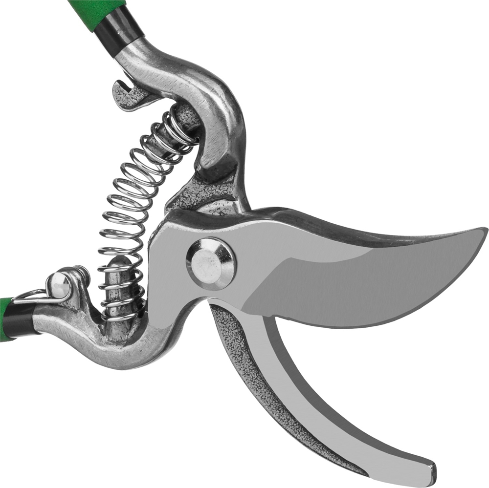 РОСТОК  PC-19, 200 мм, углеродистая сталь, ст45, цельнокованый, с овальными рукоятками, плоскостной секатор (423006) 423006