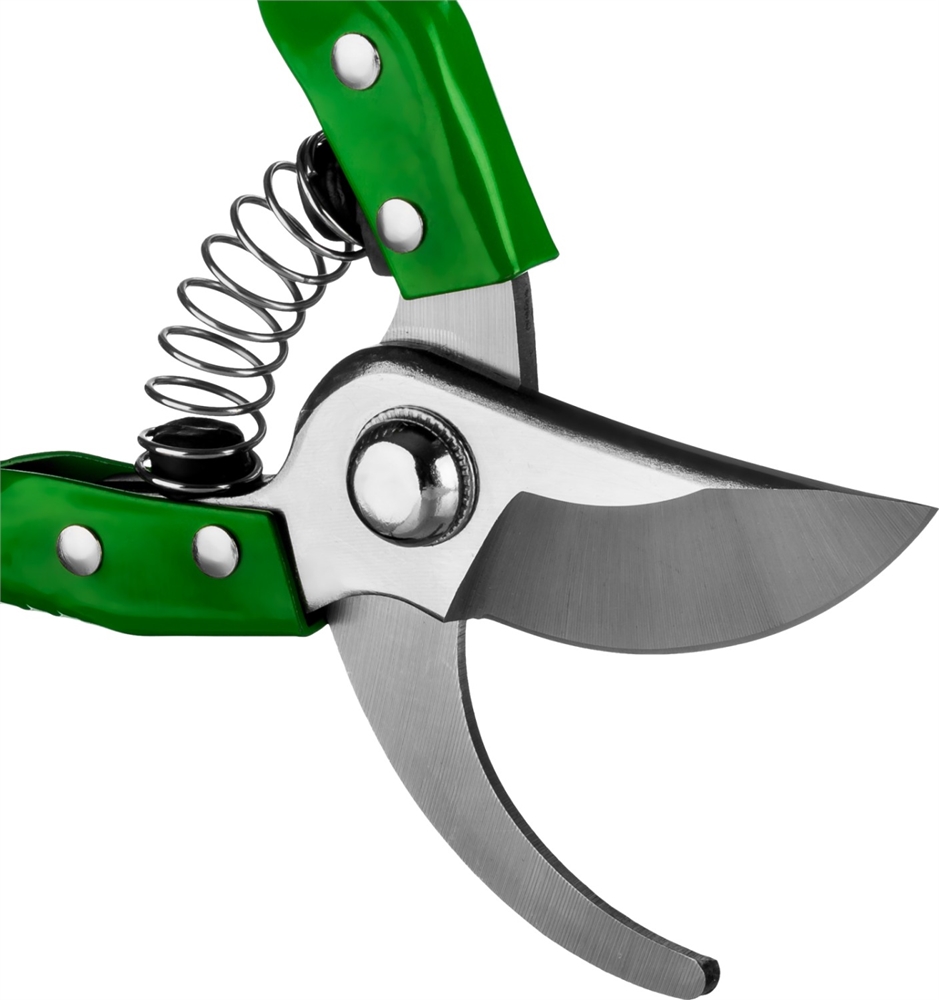 РОСТОК  PC-25, 200 мм, углеродистая сталь, закаленные лезвия, стальные эргономичные рукоятки, плоскостной секатор (423009) 423009