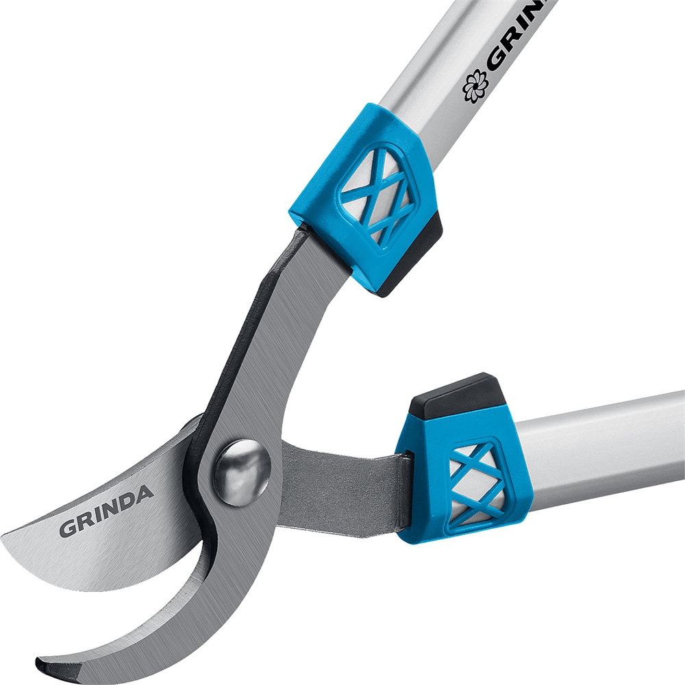 GRINDA  F-650, 650 мм,  высокоуглеродистая сталь, кованые лезвия, алюминиевые рукоятки, плоскостной сучкорез, PROLine (424511) 424511