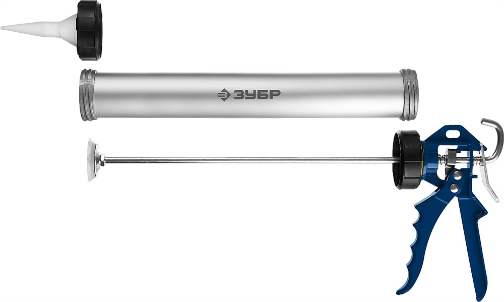 ЗУБР  600 мл, универсальный закрытый, пистолет для герметика, Профессионал (06633-60) 06633-60