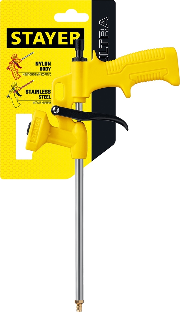 STAYER  Ultra, нейлоновый пистолет для монтажной пены (06860_z02) 06860_z02