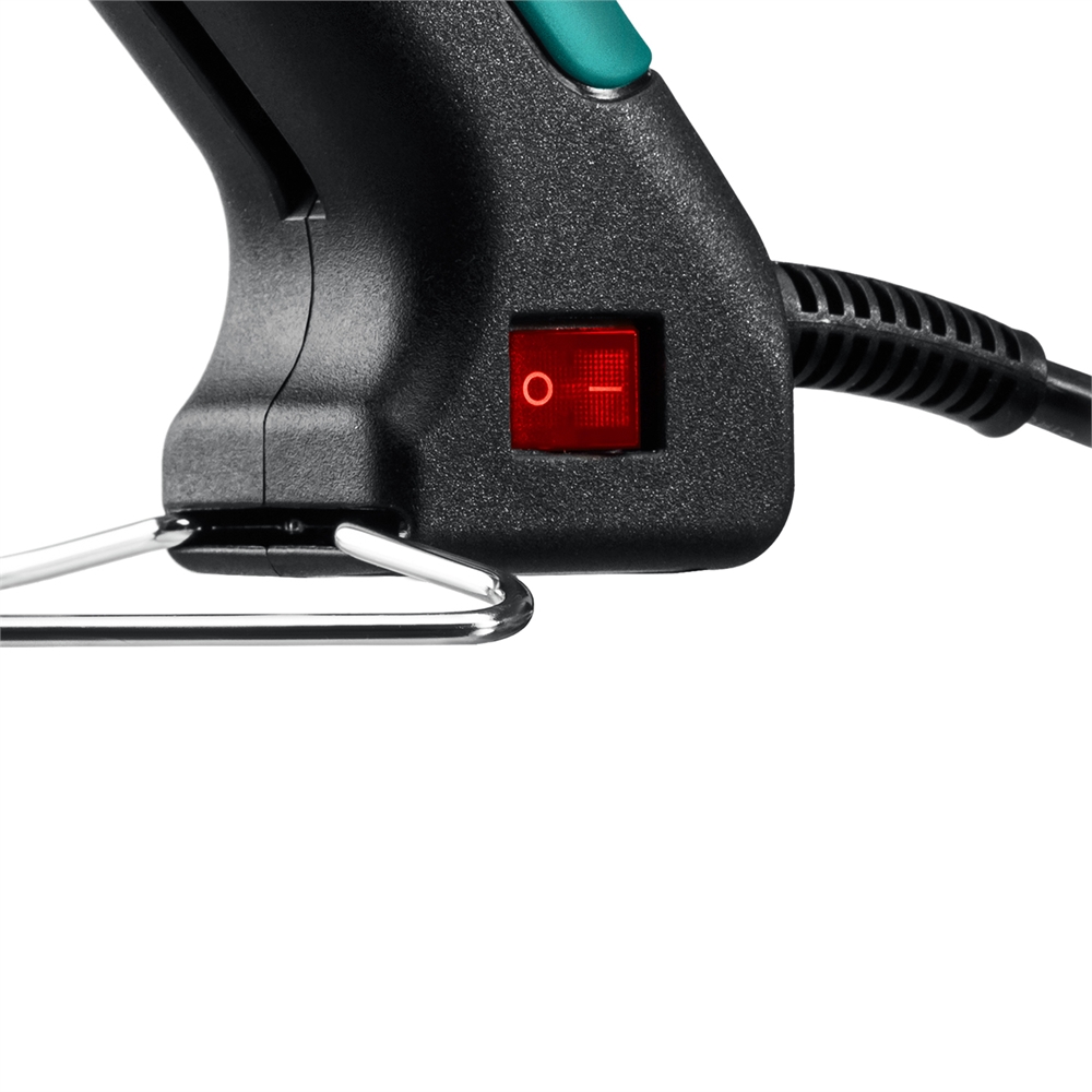 KRAFTOOL  Industrial 400, d 11 - 12 мм, 50 г/мин, 130 - 230°C, электрический термоклеевой пистолет (06843-300-12) 06843-300-12