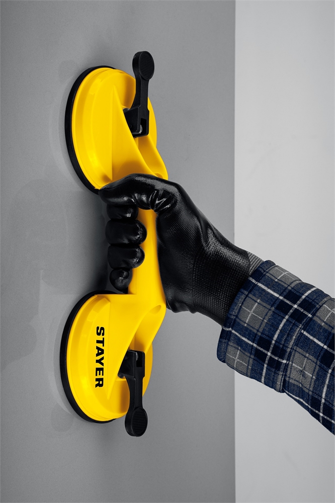 STAYER  MAXLift, 80 кг, двойной пластмассовый стеклодомкрат (33718-2) 33718-2